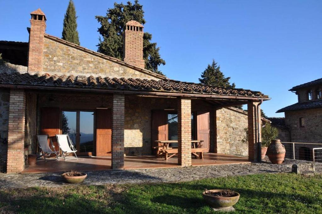 Willa Poggio Al Sole Badia A Passigano Zewnętrze zdjęcie